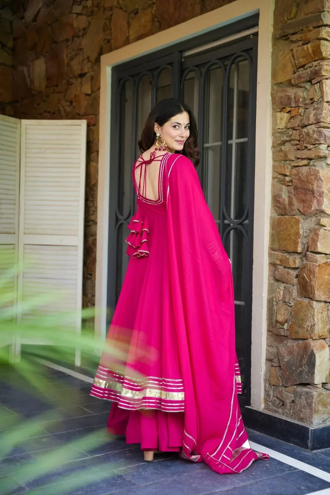 Rosa Vestido - Conjunto de 3 piezas